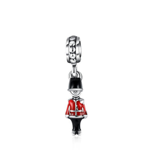 Sterling Silver Nutcracker Charm - Numen Avenue Fashion Jewelry