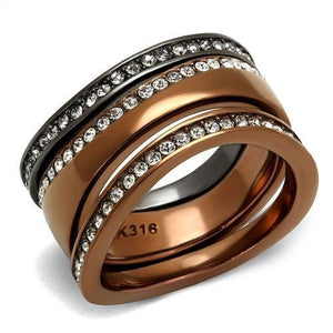 Stainless Steel Stacking Rings - Numen Avenue Fashion Jewelry