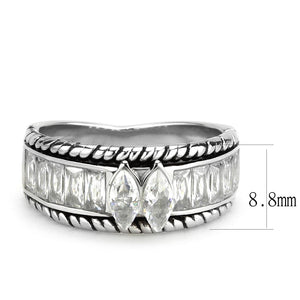 Stainless Steel Scales Ring - Numen Avenue Fashion Jewelry