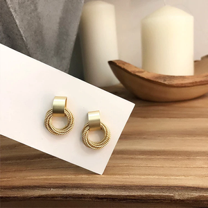 Multi-layer Circular Stud Earrings - Numen Avenue Fashion Jewelry